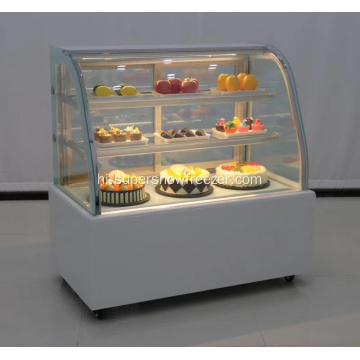 केक डिस्प्ले रेफ्रिजरेटर शोकेस डिस्प्ले केक फ्रिज